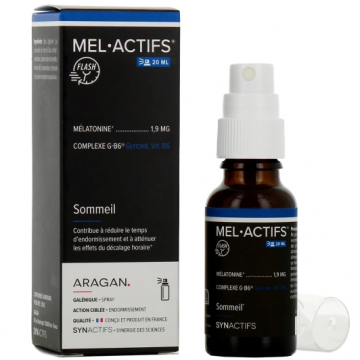 ARAGAN - MEL.ACTIFS - Sommeil spray 20ml