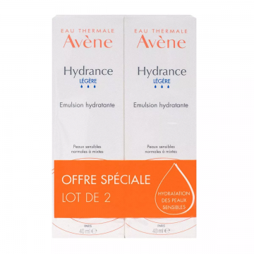 AVENE - Hydrance Légère - Émulsion Hydratante 2x40ml