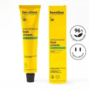 BEESLINE - Crème Réparatrice pour les Pieds Menthe et Eucalyptus 100ml