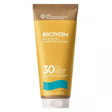 BIOTHERM - WATERLOVER - Lait Solaire SPF30 visage et corps écoresponsable 200ml