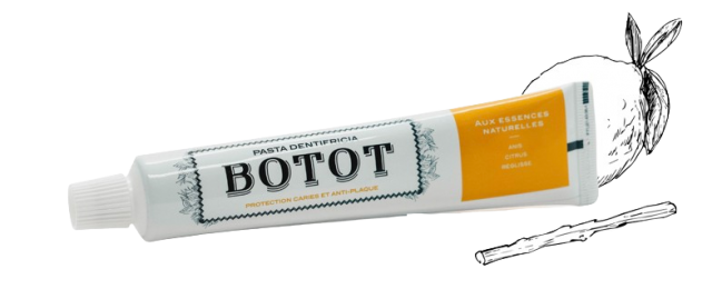 BOTOT - Pâte Dentifrice Anis Citrus Réglisse 75ml