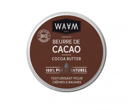 WAAM - BEURRE CACAO BIO 50g