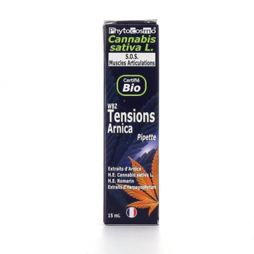 PHYTOCOSMO - WBZ - Tensions CBD Arnica SOS Muscles Articulations - 15ml