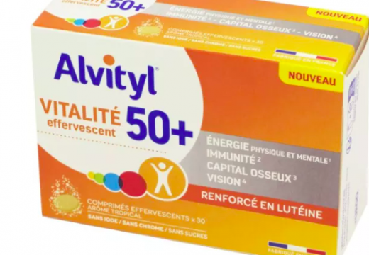 ALVITYL - VITALITE 50+ 30 Comprimés Effervescents