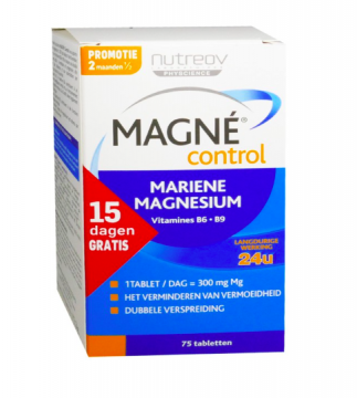 NUTREOV - MAGNE CONTROL - Magnesium marin 75 comprimés