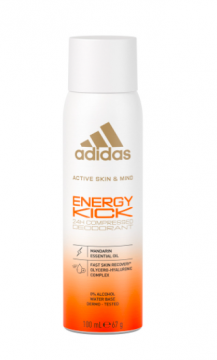 ADIDAS - ACTIVE SKIN & MIND deodorant energy kick mixte 100ml