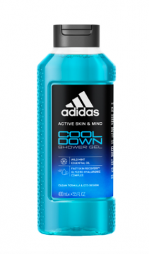 ADIDAS - ACTIVE SKIN & MIND gel douche cool down homme 400ml
