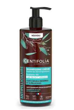 CENTIFOLIA - Shampooing cr&egrave;me antipelliculaire 500ml