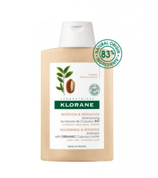 KLORANE - Shampoing nutrition et réparation au beurre de Cupuaçu Bio 400ml