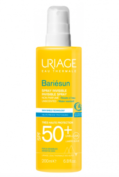 URIAGE - Bariésun spray invisible très haute protection SPF50+ sans parfum 200ml