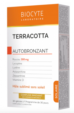 BIOCYTE - Terracotta autobronzant 30 gélules