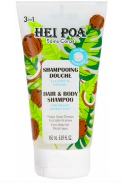 HEI POA - Shampoing douche 3en1 à la pulpe de coco 150ml