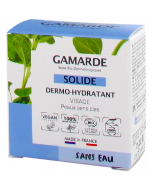 GAMARDE - Dermo-hydratant visage solide bio 32ml