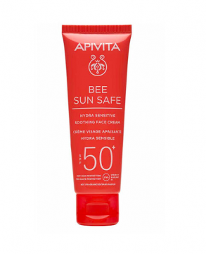 APIVITA - BEE SUN SAFE - Crème visage apaisante hydra sensible SPF 50+ 50ml