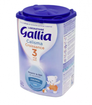 GALLIA - CALISMA Croissance - Lait en poudre enfant de 1 à 3ans 800g