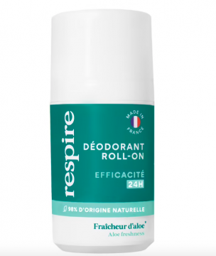 RESPIRE - Déodorant Roll-on Fraîcheur d'aloe  50ml