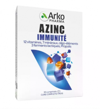 ARKOPHARMA - AZINC immunité 30 comprimés
