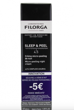 FILORGA - SLEEP&PEEL Crème micro-peeling de nuit offre spéciale 40ml