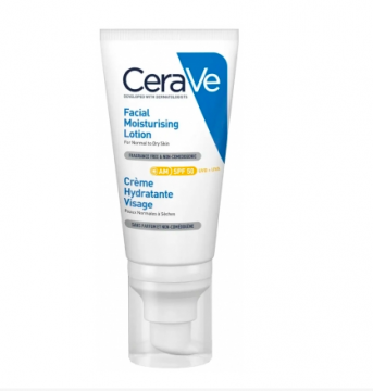 CERAVE - Crème hydratante visage SPF50 52ml