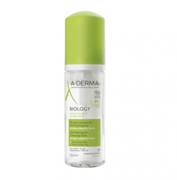 ADERMA - BIOLOGY - Mousse nettoyante dermatologique hydra-protectrice bio 150ml