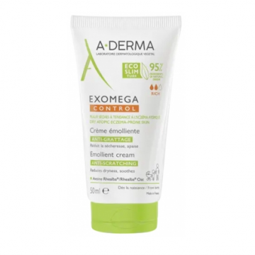 ADERMA - EXOMEGA CONTROL crème émolliente anti-grattage 50ml