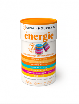 UPSA - NOURISHED - Énergie 7 en 1 30 Gummies