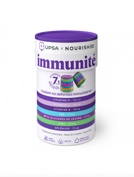 UPSA - NOURISHED -  Immunité 7en 1 30 gummies