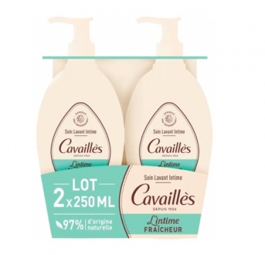 ROGE-CAVAILLÈS - Soin lavant intime fraîcheur Lot de 2x250ml