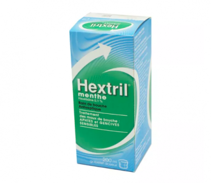 HEXTRIL - Menthe 0,1 % bain de bouche  200 ml