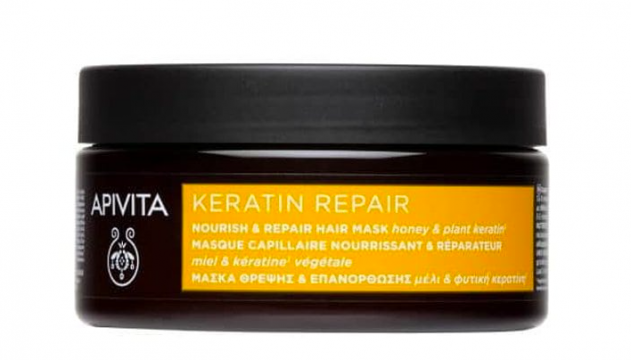 APIVITA - KERATIN REPAIR - Masque Capillaire Nourrissant et R&eacute;parateur 200ml