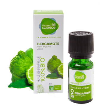 PHARMASCIENCE - Huile essentielle - Bergamote bio 5ml