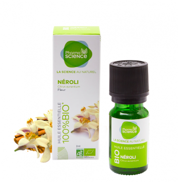 PHARMASCIENCE - Huile essentielle - Néroli bio 2ml