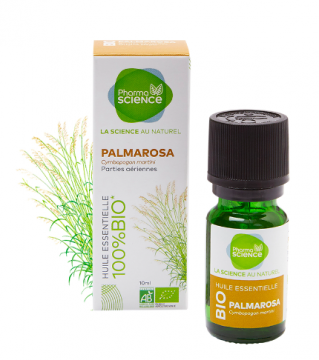 PHARMASCIENCE - Huile essentielle - Palmarosa bio 10ml