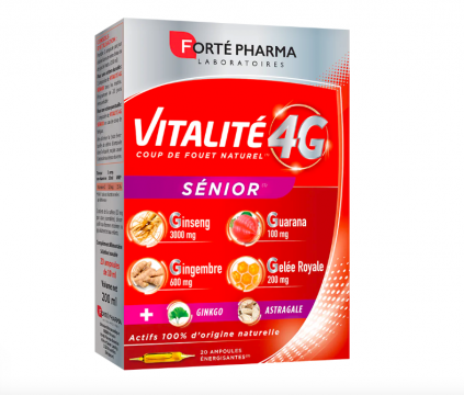 PHARMASCIENCE - Vitalité 4G Sénior 20 ampoules
