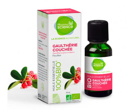 HUILE ESSENTIEL - Gaulth&eacute;rie couch&eacute;e bio 10ml