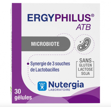 NUTERGIA - Ergyphilus ATB 30 gélules