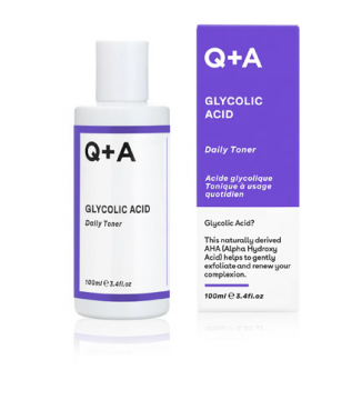 Q+A - Glycolic acid daily toner - 100ml