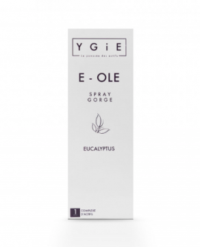 YGIE - Complément alimentaire Gorge spray E-OLE 20ml