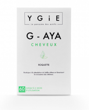 YGIE - Complément alimentaire Cheveux G-AYA 60 comprimés