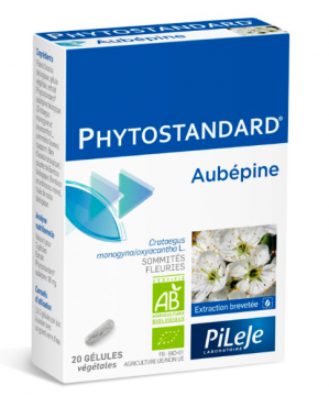 PILEJE - PHYTOSTANDARD - Aubépine 20 gélules
