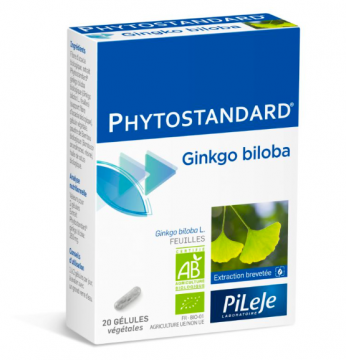PILEJE - PHYTOSTANDARD - Gingko 20 Gélules