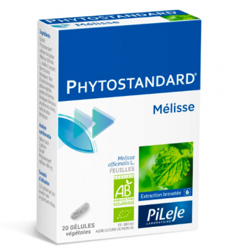 PILEJE - PHYTOSTANDARD - Mélisse 20 gélules