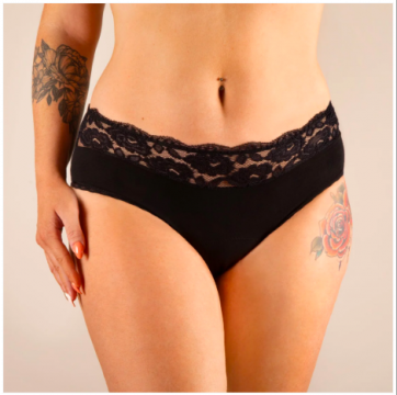 MADEMOISELLE CULOTTE - Chloé noir 42/44