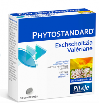 PILEJE - Phytostandard Eschscholtzia / Valériane 30 capsules