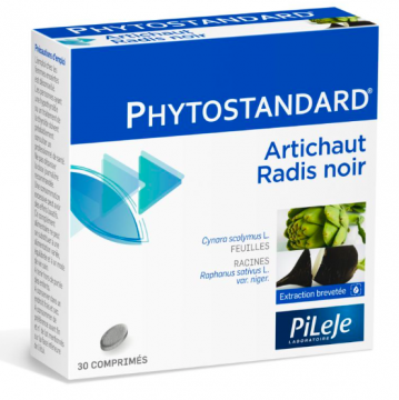PILEJE - Phytostandard d'artichaut radis noir 30 comprimés