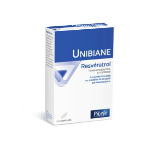 PILEJE -  Unibiane resvératrol 30 comprimés