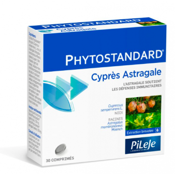 PILEJE - Phytostandard de Cyprès-Astragale 30 comprimés