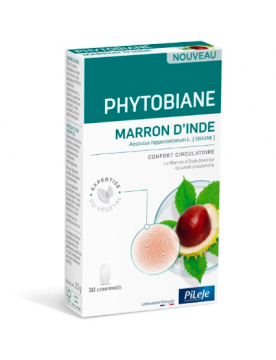 PILEJE - Phytobiane Marron d'Inde  30 comprim&eacute;s