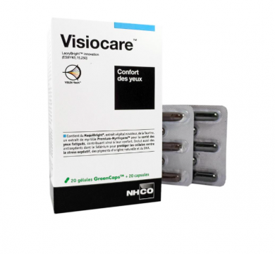 NHCO - Visiocare - Confort des Yeux - 20 gélules + 20 comprimés