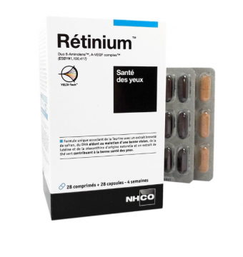 NHCO - Retinum santé des yeux + 28 comprimés + 28 gélules